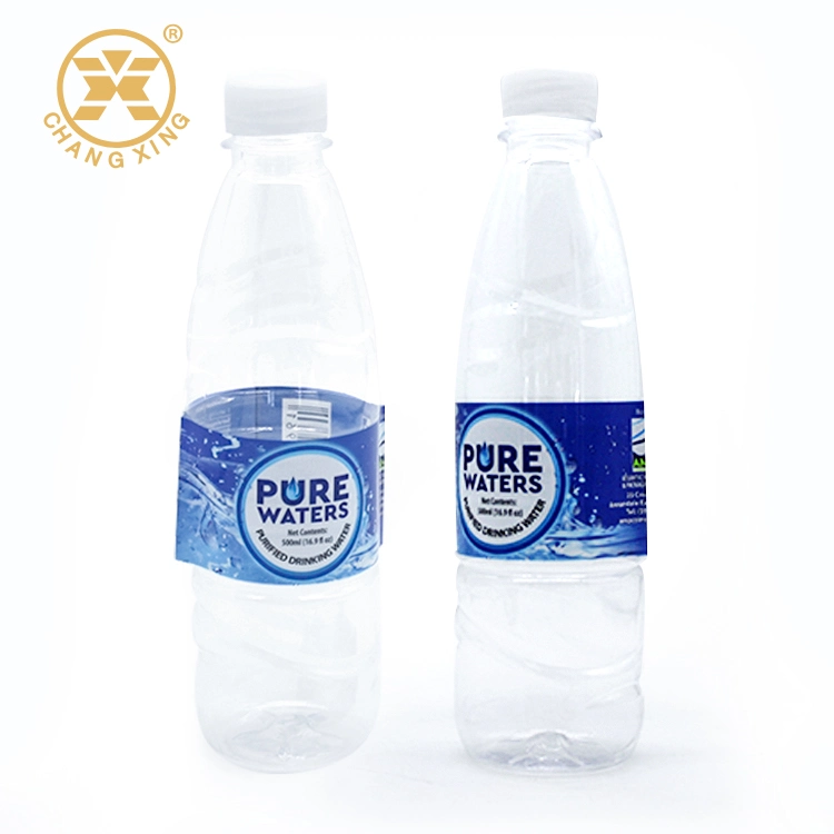 Customized Pet/PVC Plastic Shrink Wrap Bottle Labels/ Shrinkable Sleeve for Glass Bottle