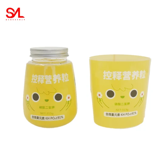 Custom Printing Plastic PVC Heat Shrink Sleeve Wrap Pet Shrink Bands for Bottle Lid/ Jar Caps