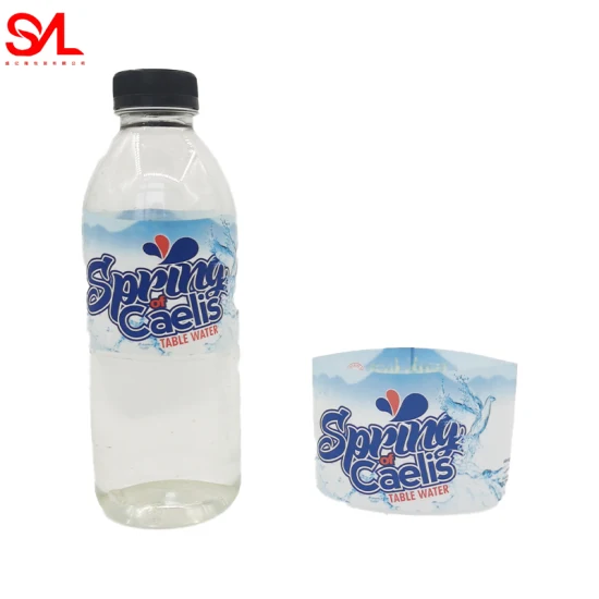 Plastic Water Bottle Cap Shrink Sleeve Label Band