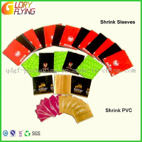 PVC & Pet Shrink Sleeve Label/Shrink Film Bottle Packaging Bag