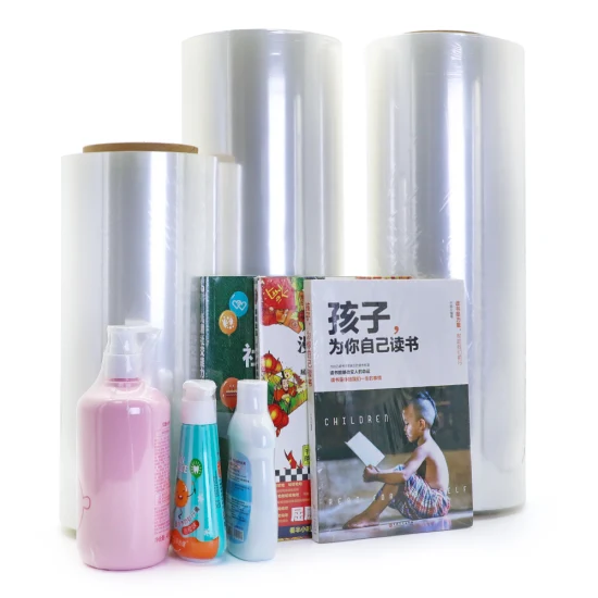 Conventional Thickness Polyolefin Plastic Heat Shrink Film Roll Strong Tensile POF Film/Bag